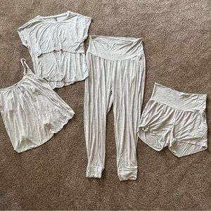 Maternity (and Nursing) 4-piece Sleep Set